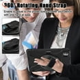 thumbnail image 3 of XYX Case for 11 inch iPad Pro 11 M4 2024 (A2837/A2836) with 360 Degree Rotating, Hand Strap, Shoulder Strap, Black, 3 of 7