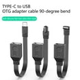thumbnail image 4 of USB C to USB Adapter Type C OTG Cable Type C Male to USB 2.0 Female Adapter Extension Connector for Laptop Tablet, 4 of 15