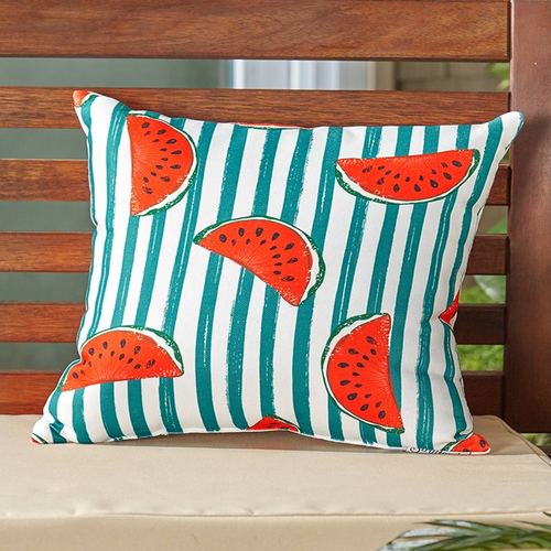 watermelon pillows outdoor