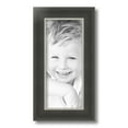 thumbnail image 2 of ArtToFrames 6x14 inch Black Velvet with Silver Wide Picture Frame, Black MDF Poster Frame (4693), 2 of 7