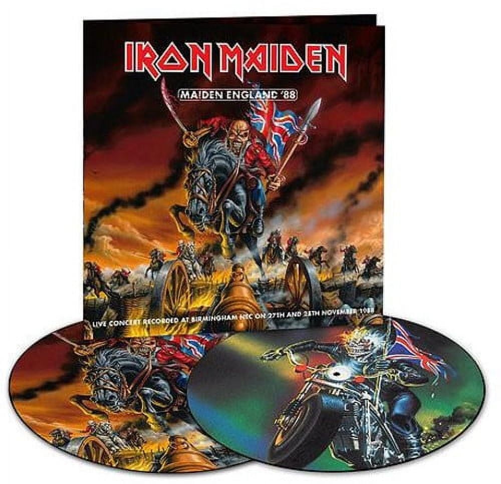 英、欧LP Iron Maiden Madness Live LM8036 Laser Media /00260
