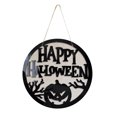 thumbnail image 2 of Letrero colgante de madera, letrero de puerta de Halloween, letrero de madera para puerta de Halloween, decoración de pared de madera, diseñado a medida, 2 of 8