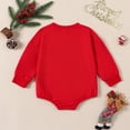 thumbnail image 3 of Okbabeha Baby Girl Christmas Outfit Newborn Sweatshirt Bubble Romper Infant Fall Winter Boy Cute Onesie Unisex Clothes, 3 of 7