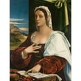 thumbnail image 2 of Sebastiano del Piombo 12x14 Gold Ornate Wood Frame and Double Matted Museum Art Print Titled - Vittoria Colonna (From 1520 Until 1525), 2 of 4