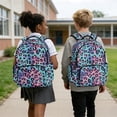 thumbnail image 4 of Xoenoiee Colorful Leopard Pattern Backpack for Girls Kids Schoolbag Backpack Large Bookbags Daypack Lightweight Schoolbag with Side Pocket Elementary School Bookbag Satchel Daypack, 4 of 7