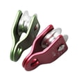 thumbnail image 2 of Sonducket Polea de escalada para exteriores, columpio lateral, rodamiento de bolas de 20KN, herramienta de transporte de polea única para Escalada Verde, 2 of 6