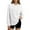 White, variant on Waffle Knit Hoodies for Women 2025 Fall Winter Long Sleeve Casual Plain Hooded Sweatshirt Pullover Tops