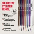 thumbnail image 5 of Revlon ColorStay Waterproof Eyeliner Pencil, Built-In Sharpener, 213 Navy, 0.01 oz, 5 of 12