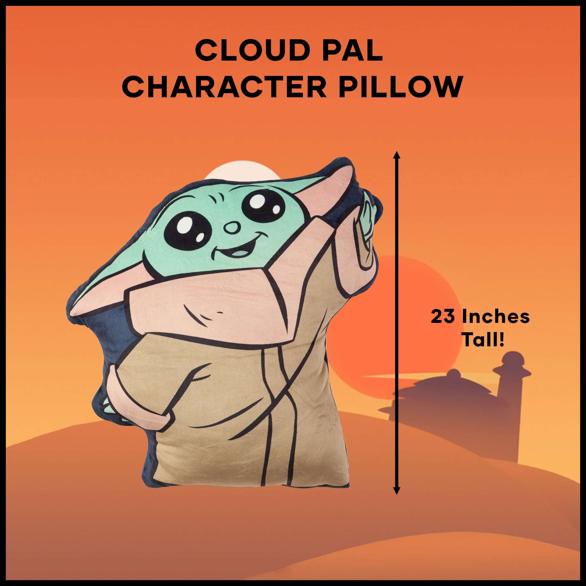 Star Wars Lucas Films Grogu Kids Cloud Pal Pillow, 23 inches