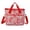 pink, variant on Yarn Storage Tote Bag with Hand Strap Durable Yarn Storage Bag Crochet Bag red