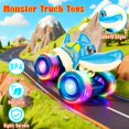thumbnail image 4 of Monster Truck Toys BOLZRA de 1 a 3 años con tiburón toro y cocodrilo, 4 of 7