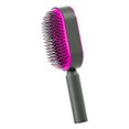 thumbnail image 2 of TISHITA Lady Detangling Hair Brush Massaging Shaping Creative Styling Tools Hairdressing Rose Red, 2 of 8