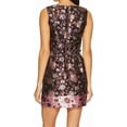 thumbnail image 2 of Laundry By Shelli Segal NEW Purple Womens Size 2 Jacquard Sheath Dress, 2 of 3