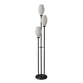 thumbnail image 6 of Willows Accent Floor Lamp in Matte Black and Opal Glass, 6 of 15