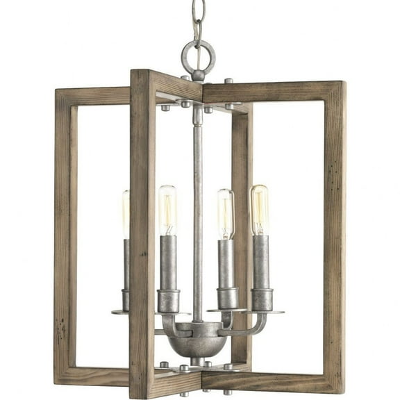 P4760-141-Progress Lighting-Turnbury - Chandeliers Light - 4 Light in Coastal style - 16 Inches wide by 18.75 Inches high     -Traditional