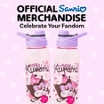 thumbnail image 5 of Silver Buffalo Sanrio Hello Kitty and Friends Kuromi Cherry Hearts Water Bottle with Screw-On Lid, 28 Ounces, 5 of 8