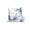 Purple, variant on 1 Pack Outdoor Pillows Waterproof, Blue Marble Stone Indoor/Outdoor Throw Pillows with Inserts, White Ink Splash Farm Marble Abstract Decorative Pillow for Patio Furniture Chairs Couch