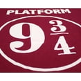 thumbnail image 2 of Harry Potter Platform 9 ¾ Juniors’ Striped Sleeve T-Shirt (Large), 2 of 3