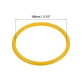 thumbnail image 2 of Uxcell 8cm Plastic Carnival Ringtoss Rings Hoop Party Favor Game, Yellow 12 Pack, 2 of 5