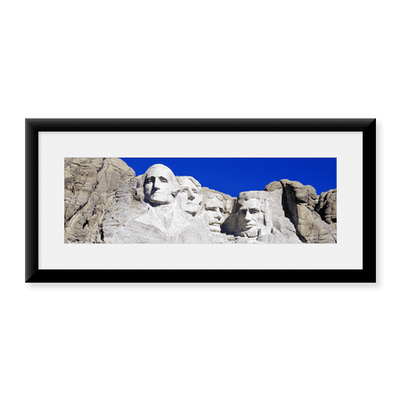 Framed Art Print, Mount Rushmore by Panoramic Images, 25-7/8" x 9-7/8"