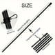 thumbnail image 3 of Kit de bandera colgante para exteriores, rotación 360°, kit de mástil de acero inoxidable, para jardines, patios, cercas, duradero, fácil instalación, metal resistente, para casas, verdes,, 3 of 9