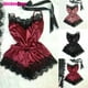 thumbnail image 1 of Trmx conjunto de pijamas sexy para mujer/ropa de dormir de seda de hielo/camisón de satén/lenceríapangjing, 1 of 3
