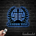 thumbnail image 3 of Handmadetneonsign Scales Of Justice Metal Wall Art Light, Scales Of Justice Metal Sign Wall Decor, Lawyer Metal Decor 47706, 3 of 5