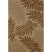 Art Carpet 30409 4 x 6 ft. Plymouth Collection Resting Flat Woven Indoor & Outdoor Area Rug, Beige