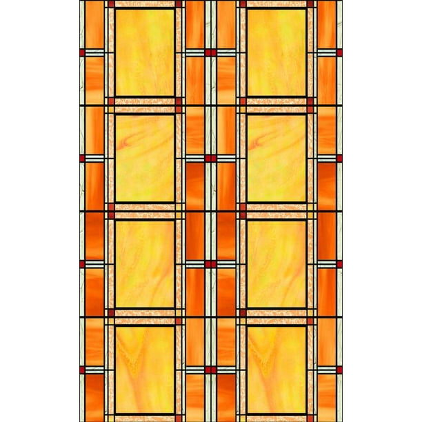 DC Fix Arts and Crafts Stained Glass Window Film Walmart