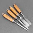 thumbnail image 4 of Milisten 1 Set Wood Carving Chisel Sets Carving Chisel Cutter with Handle Woodcarving Tools for Carpentry (Light Brown + Silver), 4 of 5