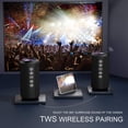 thumbnail image 3 of Altavoz portátil Bluetooth Ortizan Resistente al Agua IPX7 Sonido Estéreo Potente 24W 30H, 3 of 3