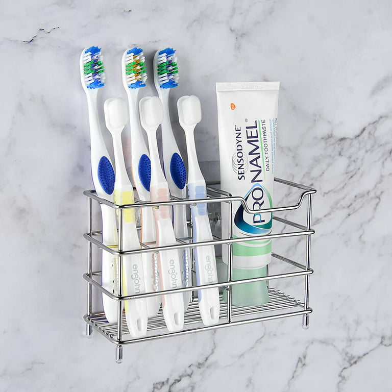 Bathroom Organizer,Multifunctional Storage Rack, Fits E-Toothbrush
