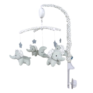 Baby Crib Mobile with 35 Digital Lullabies Musical Hanging Nursery Toy for Development Soothing Bedtime Aid