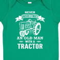 thumbnail image 4 of Inktastic Old Man Tractor Boys Baby Bodysuit, 4 of 5