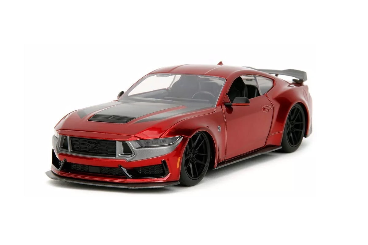 新品　Muscle 1965 Shelby Cobra 1/24 Red JADA BIGTIME BTM 1965 SHELBY COBRA 427 S/C RED WITH WHITE 1