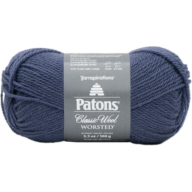 Patons Classic Wool Yarn-Indigo 