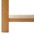 thumbnail image 5 of vidaXL Coffee Table End Table with Storage Shelf Sofa Table Solid Wood Oak, 5 of 26