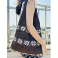 thumbnail image 2 of Kukuzhu Mesh Tote Bag for Women Large Hobo Bag Shoulder Bag Handmade Knitted Tote Bag Cute Purses Summer Handbag Beach Bag, 2 of 3