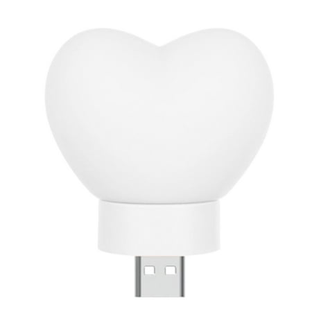 

Juhai Heart Night Light Exquisite Shape Flicker Free Plug-and-Play Non-Glaring Eye Protection Decorative Plastic Valentine s Day Love Heart LED Bedside Lamp Decor for Home