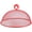 Red, variant on Round Metal Mesh Food Cover Plate Covers Reusable Food Protector Net Dome Food Cover Mesh Food Tents Picnic Food Umbrella Net Cake Covers for Kitchen Food Vegetable (Green, 24cm)