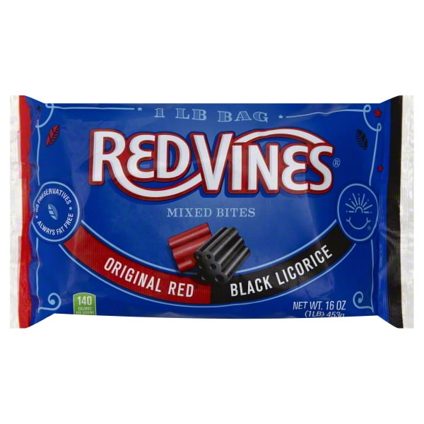 American Licorice Red Vines Mixed Bites, 16 oz
