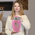thumbnail image 4 of Urna de cremación Trupoint Memorials para mujer adulta rosa, 4 of 6