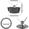 thumbnail image 3 of Blender Accessories Compatible for Oster Blender Base,Compatible for Oster Osterizer Blender, 3 of 5