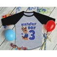 thumbnail image 4 of Tstars Boys 3rd Birthday Gift Birthday Gift for 3 Year Old Paw Patrol Chase Birthday Shirts for Boy Graphic Tee Boys B Day Birthday Party 3-4 Sleeve Baseball Jersey Toddler Shirt, 4 of 7