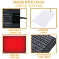 thumbnail image 7 of AIICIOO Reptile Heating Pad Adjustable Under Tank Heater 16 Watts PVC Material Heat Pad for Turtle Snake Lizard Frog Spider Plant Box, 7 of 7