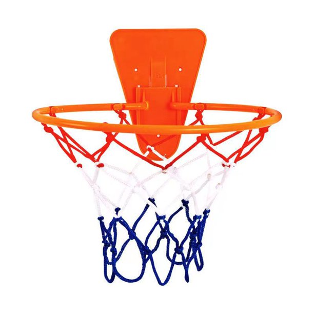 Marco de baloncesto de interior con silenciador, soporte de baloncesto ajustable y sencillo para montaje en pared sin perforaciones, marco de baloncesto para tiro de pelota con silenciador