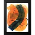 thumbnail image 2 of Lee, Judson 12x14 Black Modern Framed Museum Art Print Titled - Thin Circles II, 2 of 5