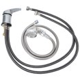 thumbnail image 4 of Shampoo Chair Faucet Sprayer, Hot Cold Water Control Humanized Shampoo Bed Faucet Sprayer Set  Plating  For Beauty Salon Barbershop, 4 of 8