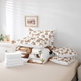 thumbnail image 5 of Manfei Animal Sloth 7-Piece Twin Bedding Sets,Jungle Safari Bedding Comforter Set,Kawaii Wildlife Breathable Sheet Sets,Super Cozy Cartoon Room Decorative,Reversible, 5 of 7