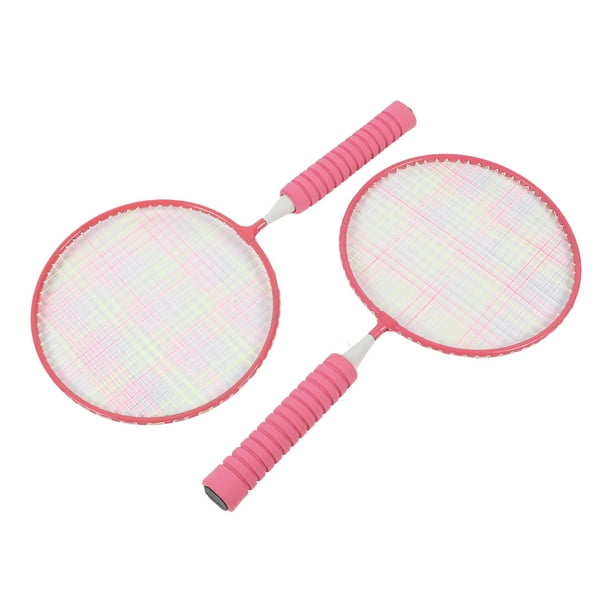 Raqueta De Bádminton Para Niños, Raqueta De Envoltura Suave Para Niños Con 3 Volantes, Correa De Agarre Para Niños De 3 A 12 Años